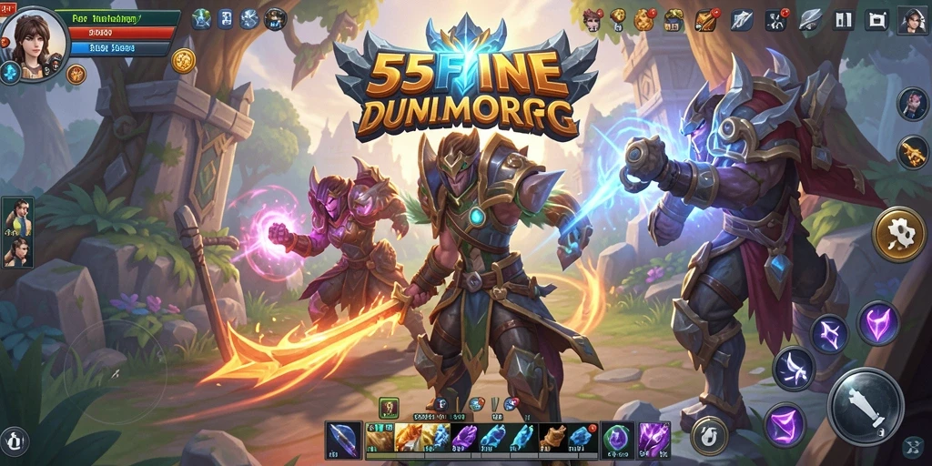 Gameplay seru dan menantang dalam dunia fantastis 55FIVE.
