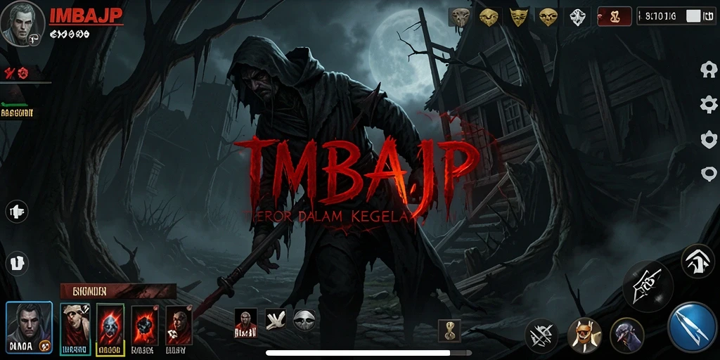Gameplay menyeramkan dengan suasana menegangkan di dalam kegelapan.