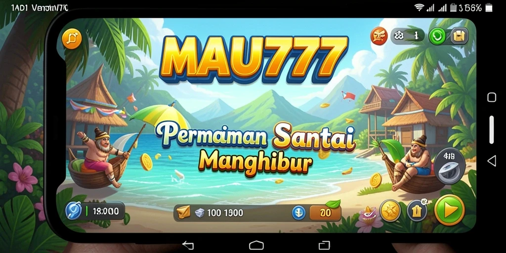 Tampilan gameplay MAU777 yang penuh warna dan menarik.