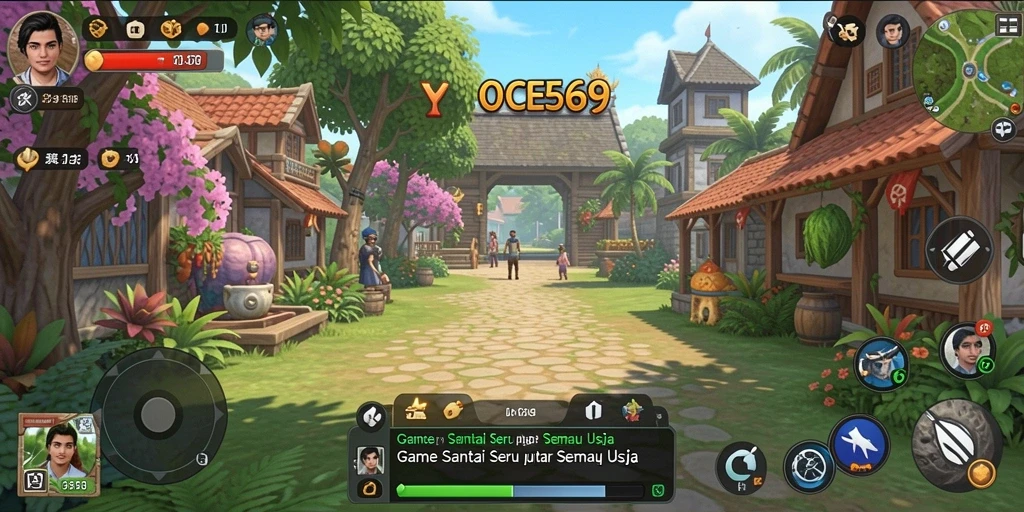 Screenshot OCE69 menampilkan gameplay yang seru dan menyenangkan.